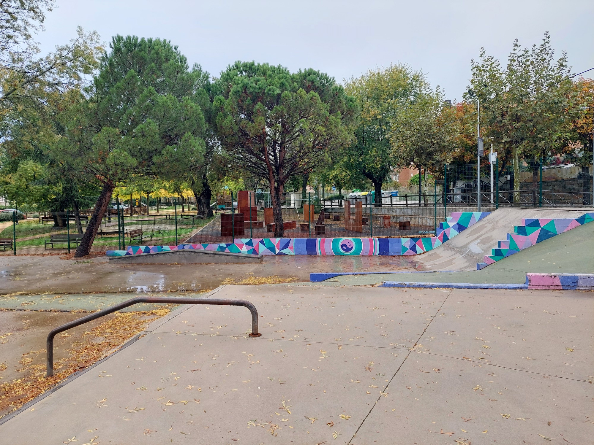 Hoyo de Manzanares skatepark